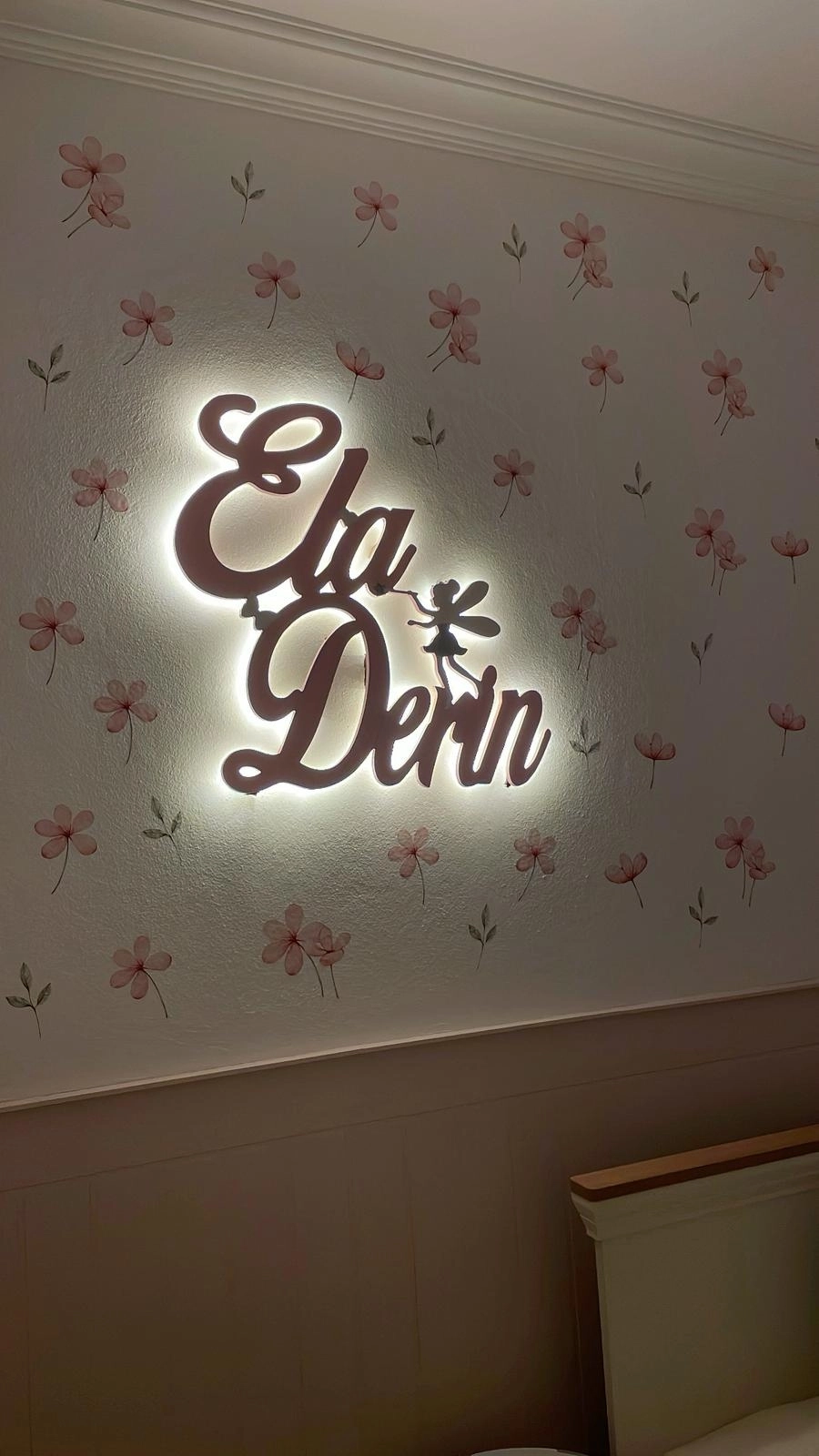 Büyük Boy Işıklı FİGÜRLÜ Çift İsimlik
